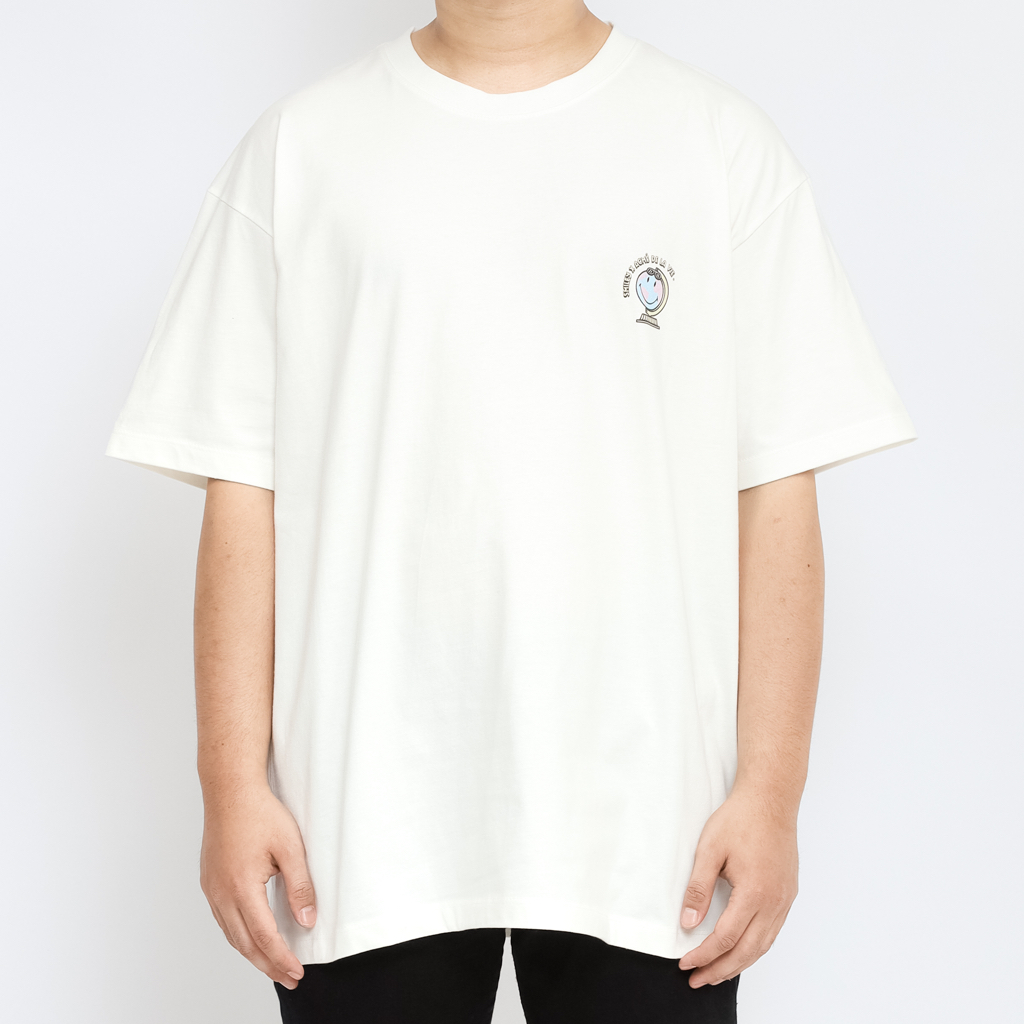 ADLV. Smile Globe Tee White