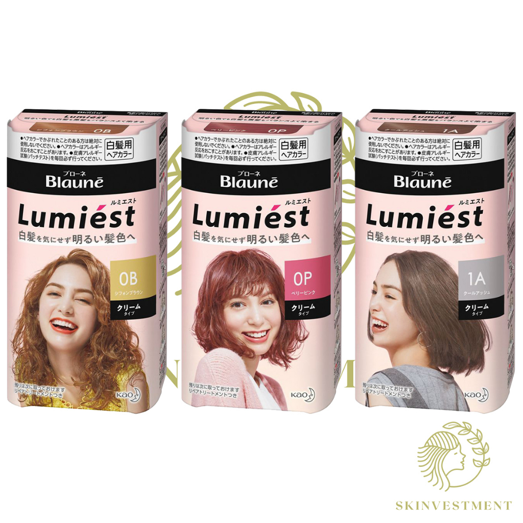 Liese Blaune Lumiest Hair Color (Penutup Uban) Semir Rambut