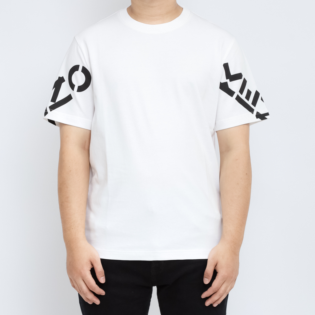 Ken. Logo Cross Hands White Tshirt