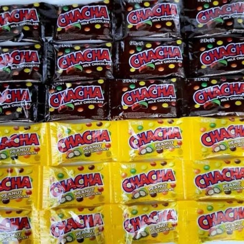 

Coklat ChaCha Delfi @7 gram (1 Renceng Isi 10 pcs)