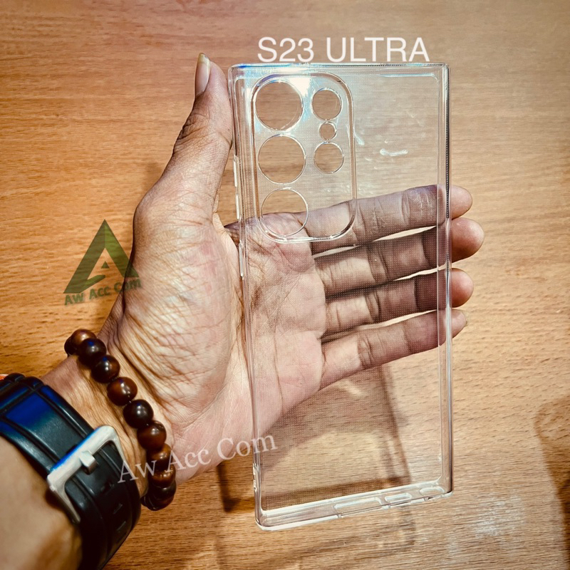 Crystal Case Samsung S20 Ultra/S21 Ultra/S22Ultra/S23 Ultra/ SUPER TEBAL TRANSPARANT SOFTCASE