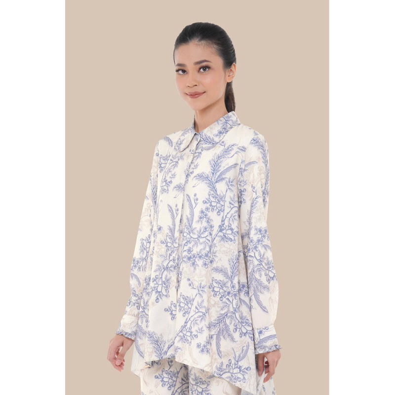 Ruby Tunic Classic Blue Wearingklamby Size L (Preloved)