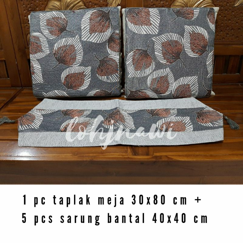 Setelan Taplak Sarung Bantal Sofa Taplak Meja Set Sarung Bantal Sofa Set Shabby Chic European Style