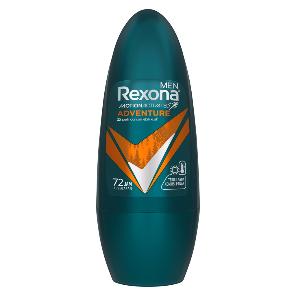 Rexona Deodorant Men Roll On Men Ice Cool / Sport Defense / Anti-Perspirant Roll On Invisible Invisibly Dry 45ml 45 ml