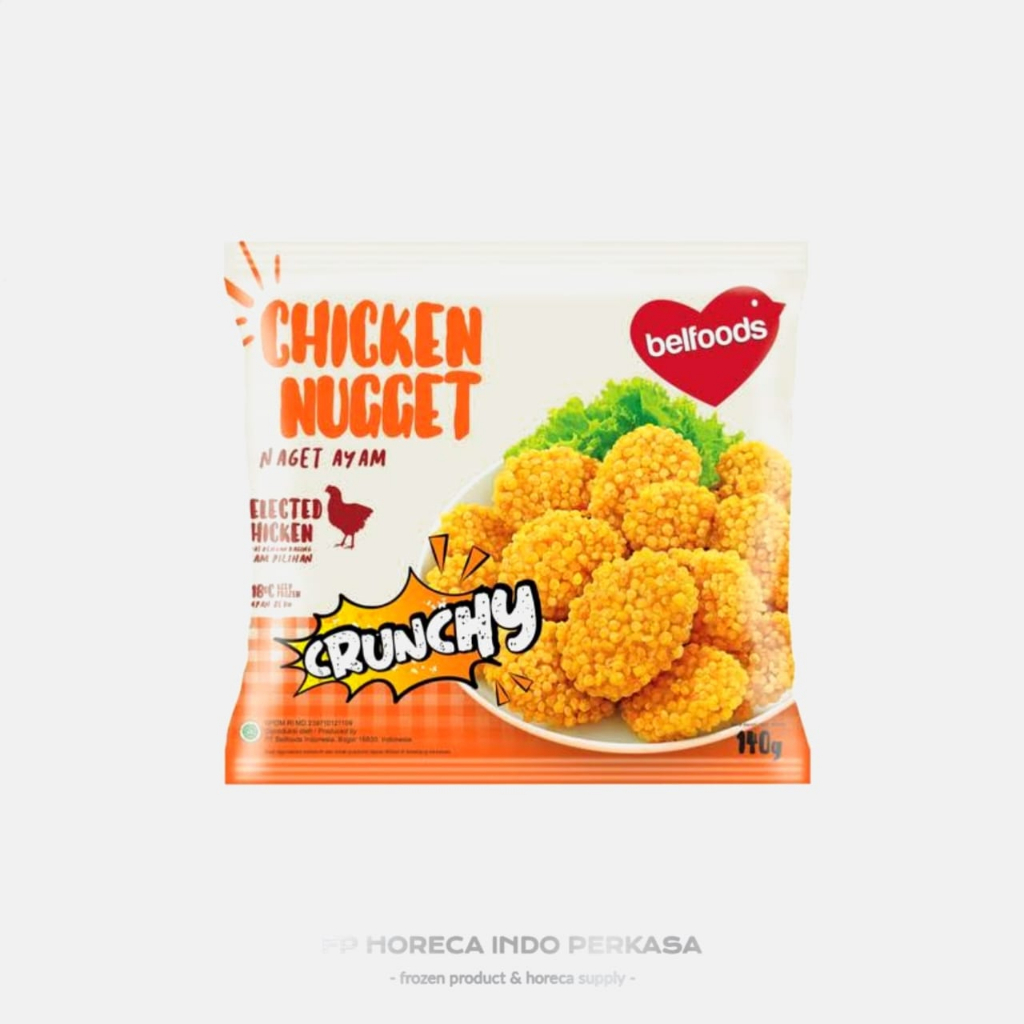 

Belfoods Chicken Nugget Crunchy 140 gr