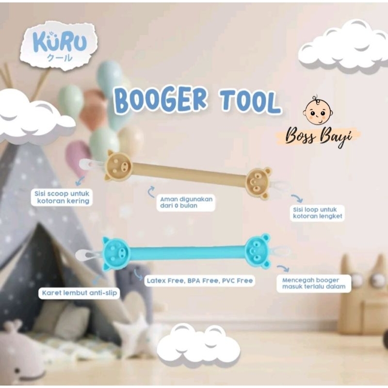 KURU - Booger Tool Ear and Nose / Pembersih Hidung Telinga Bayi