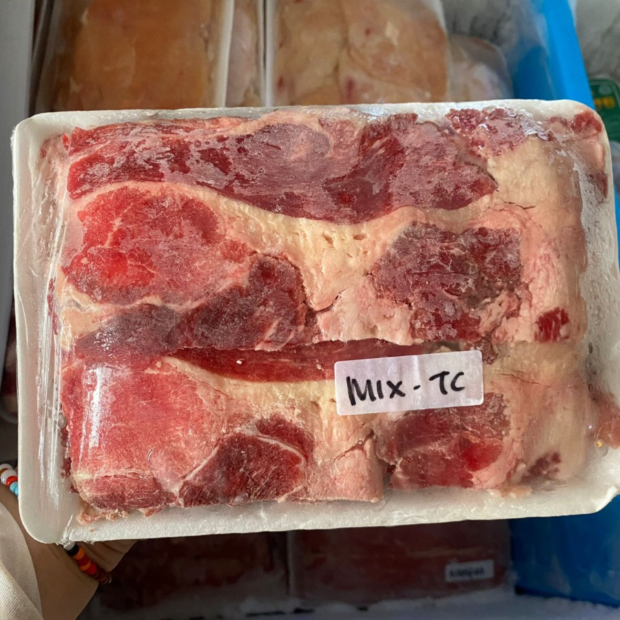 Daging Sapi Slice Mix TC (Tanpa Cover)/Beef Slice/Fresh Meat 500 Gram