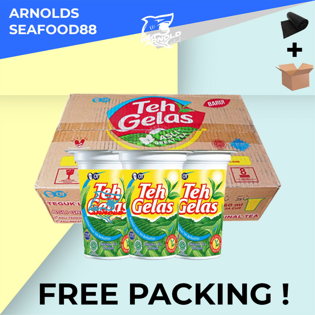 

Minuman Teh Gelas Dus Isi 24 x 180ml Cup / Teh Gelas 1 Dus