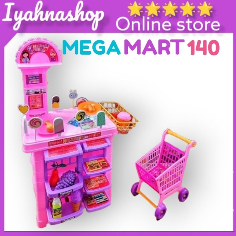 MEGAMART 140 MAINAN MASAKAN ANAK IYAHNASHOP