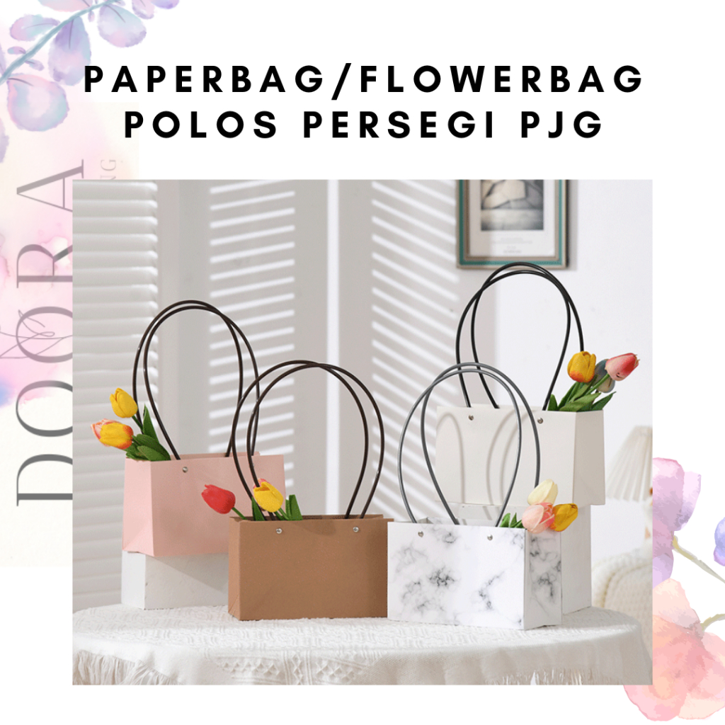 

Flower Paper Bag Buket Bunga Persegi Panjang Polos