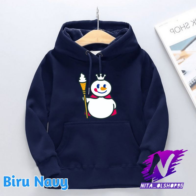 jaket hoodie swetaer anak mixue hoodie anak 2-12tahun