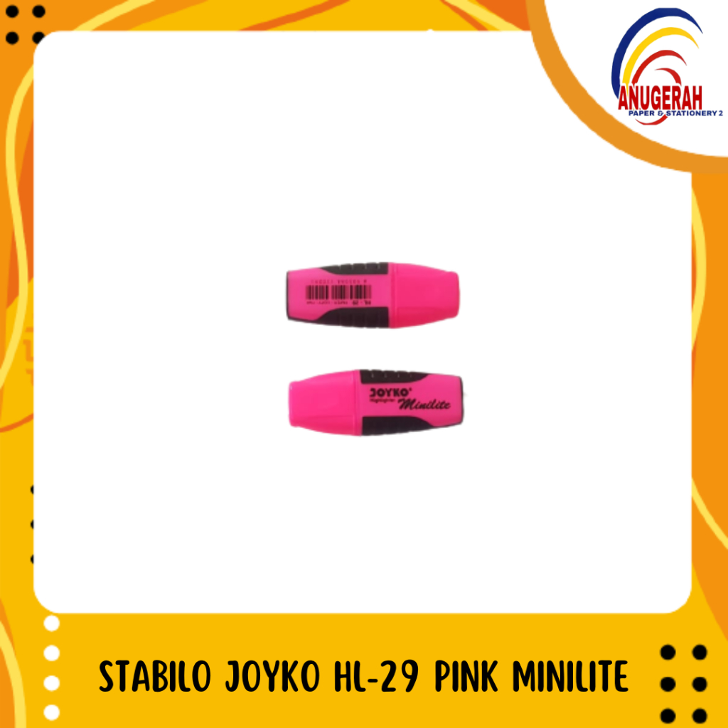 

STABILO JOYKO HL-29 PINK MINILITE (PCS)