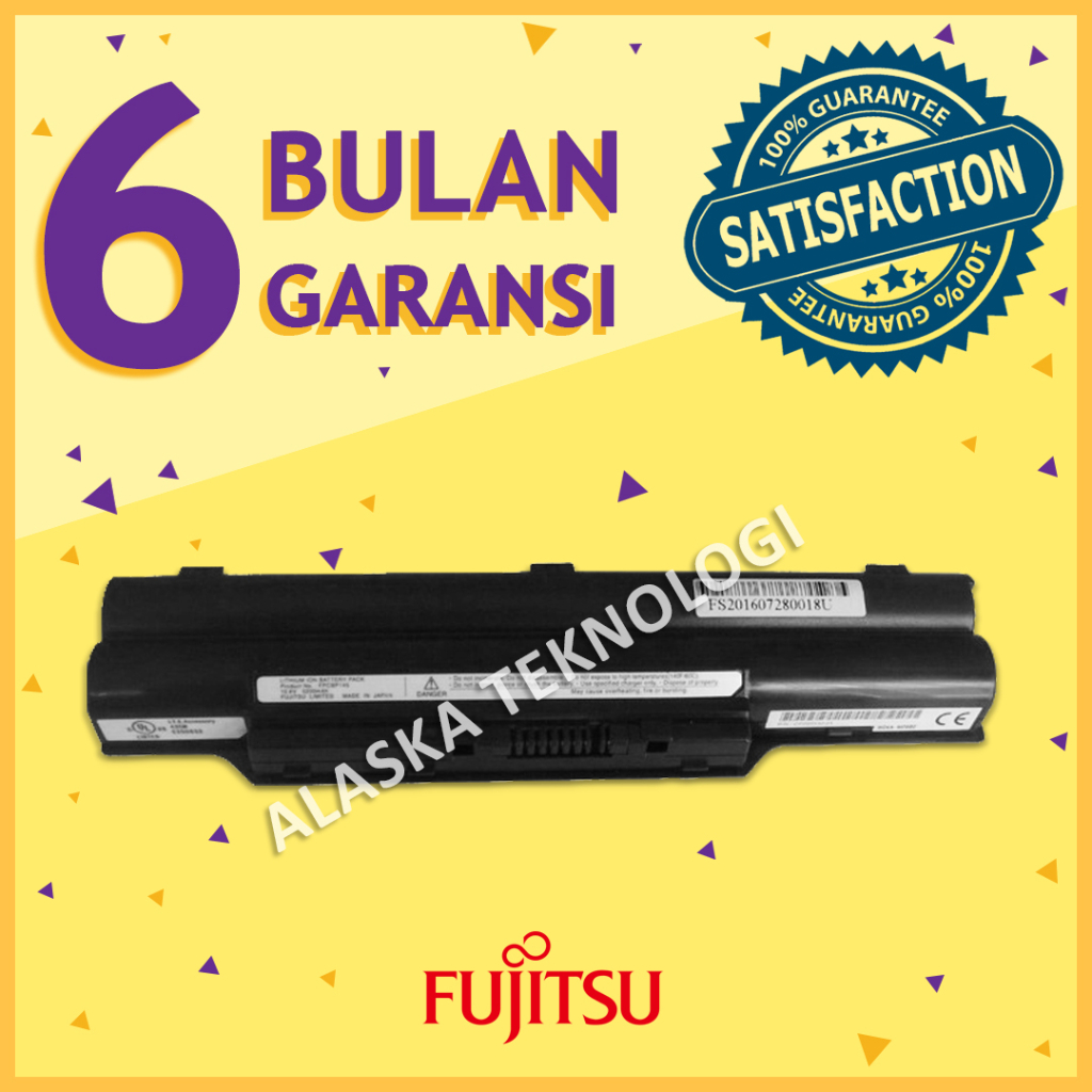 Original Baterai Laptop FUJITSU FMV-BIBLO MG-G70 MG-G75 MG50S MG50T MG50U MG50W MG55S MG55T MG55U MG
