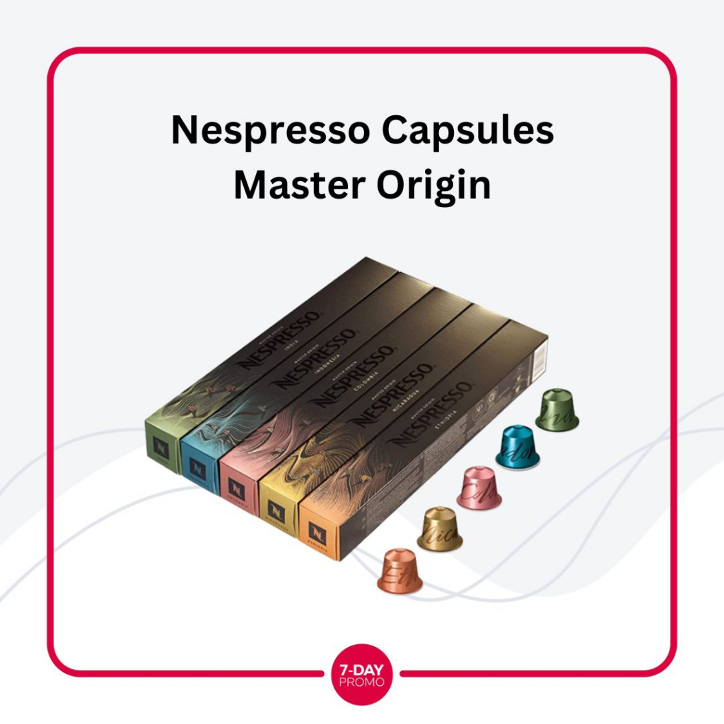 Nespresso Capsules Master Origin Eceran Kapsul Only