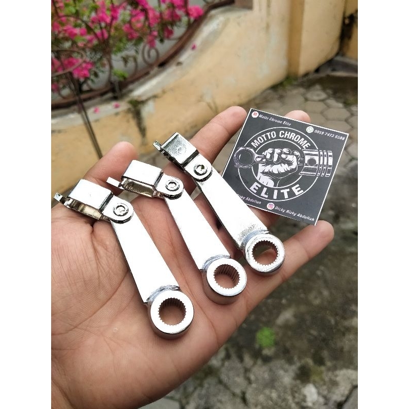 TARIKAN AS STUT KOPLING YAMAHA FIZR F1ZR ORI CROME