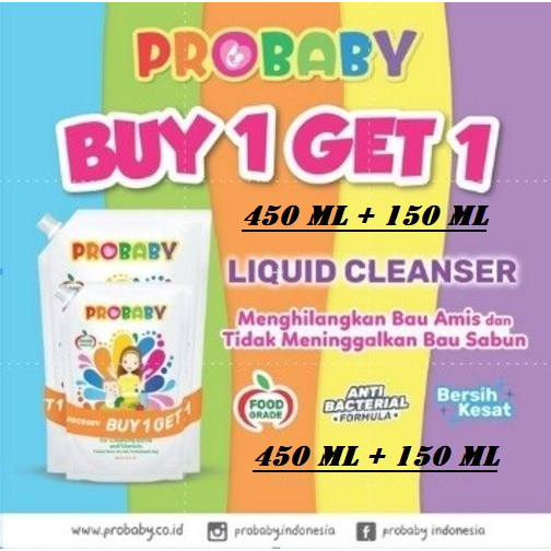 PRO BABY SABUN CUCI BOTOL 450+150ml