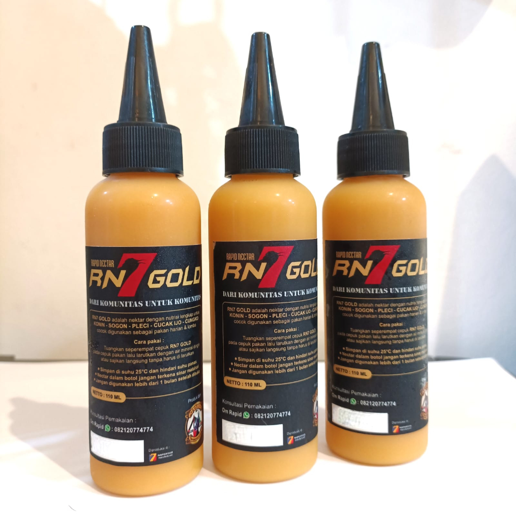 Nektar RN7 GOLD Nektar rn7gold nektar pakan harian dan lomba burung kolibri konin pleci sogon dan pe