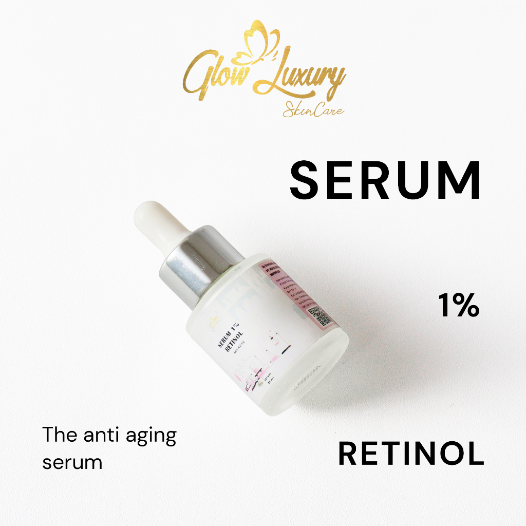 Serum 1% Retinol Glow Luxury Skincare BPOM