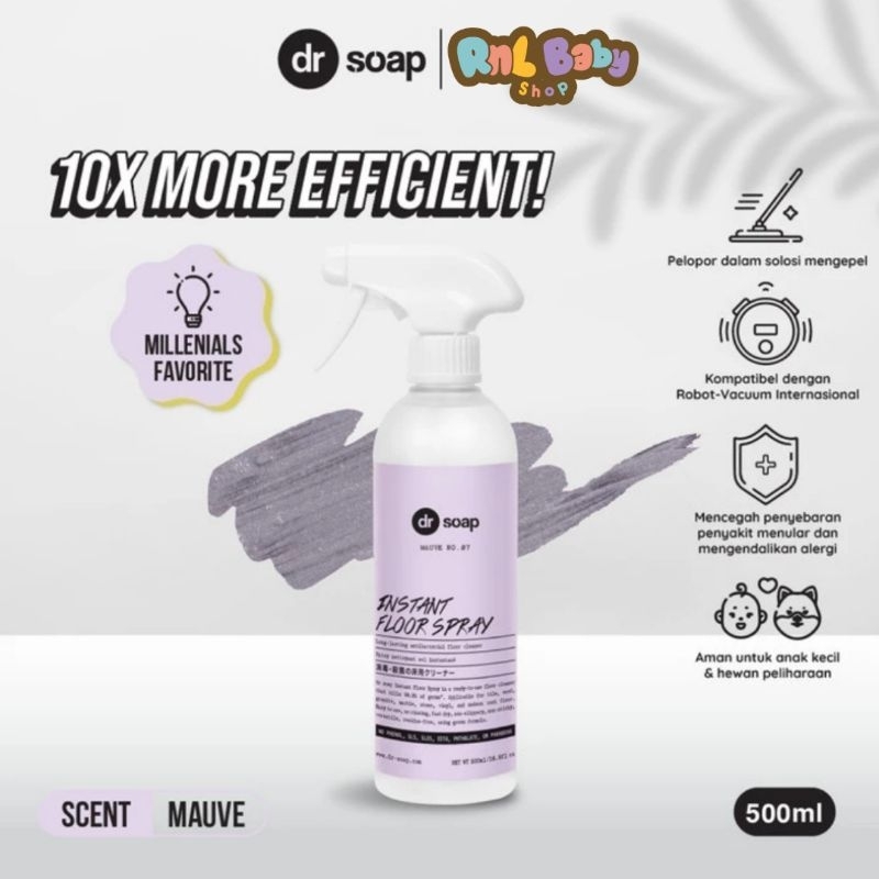 Dr Soap Instant Floor Spray 500 ml - Pembersih Lantai