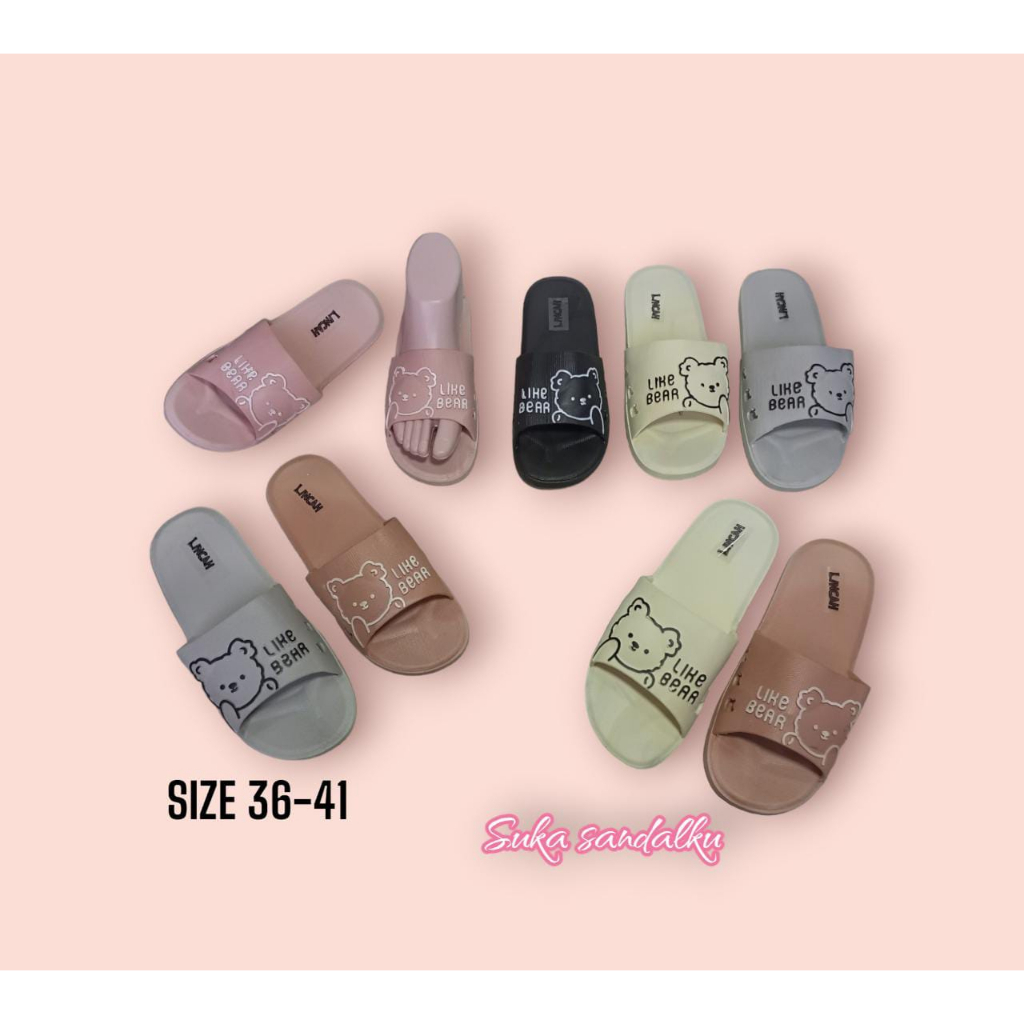 Sandal Selop Like Bear PCU Premium