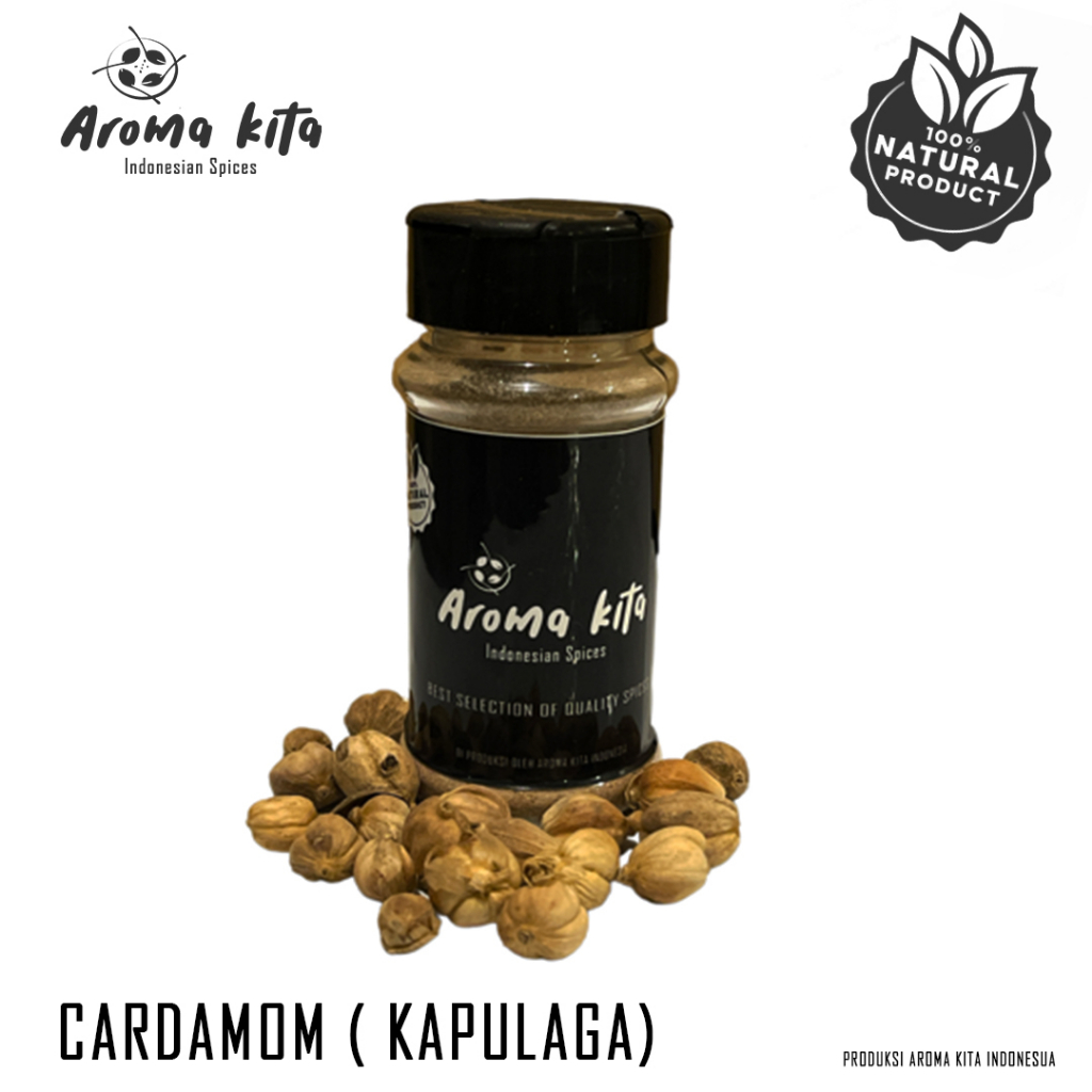 

Kapulaga Bubuk / Kapulaga Powder / Cardamom Ground - 45 gr