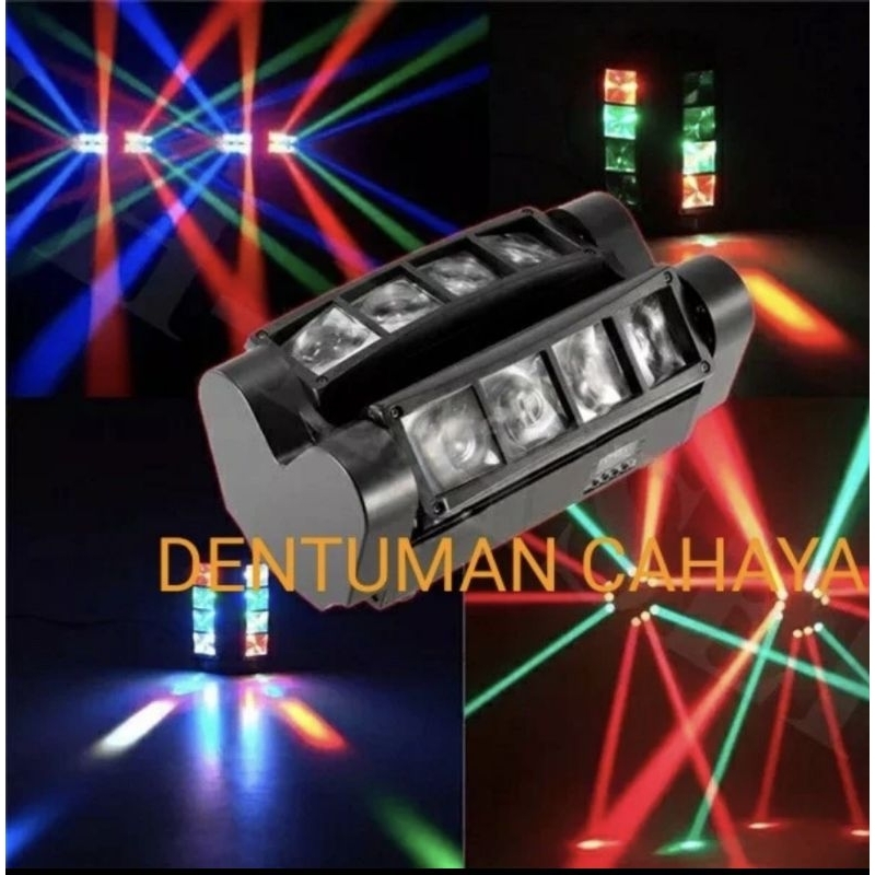 Mini Spider Beam 8x5w Moving Head 40watt led