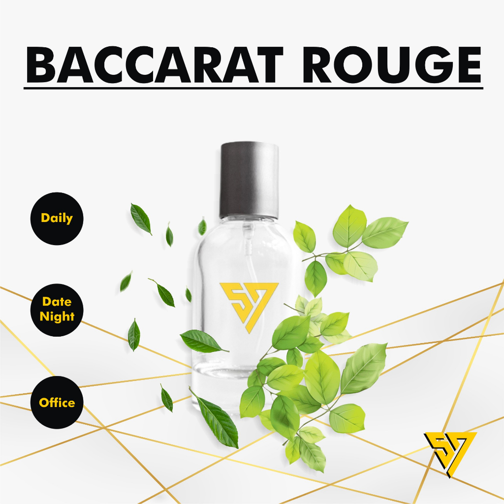 PARFUM PRIA WANITA AROMA BACCARAT ROUGE TAHAN LAMA