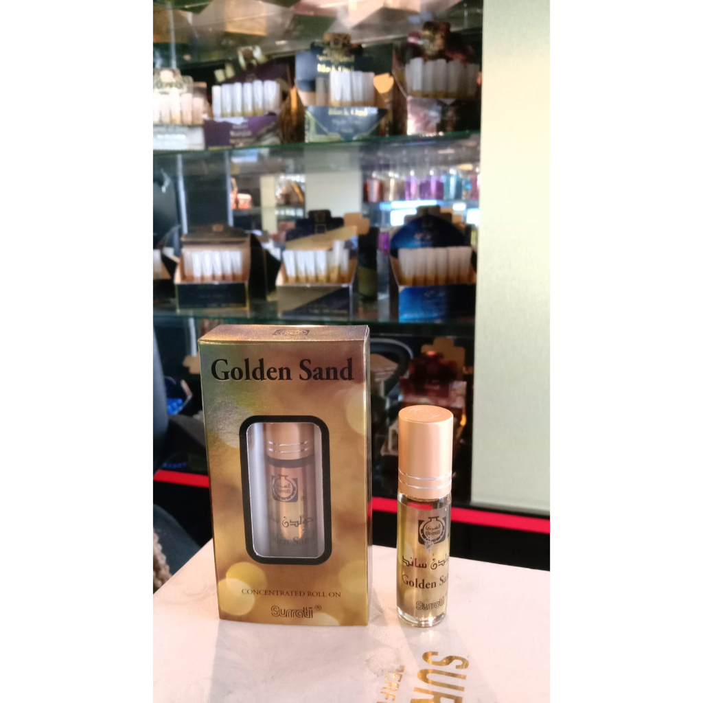 Parfum GOLDEN SAND 6ml Roll On | Parfum Surrati | Surrati Perfumes | Bibit Minyak Wangi