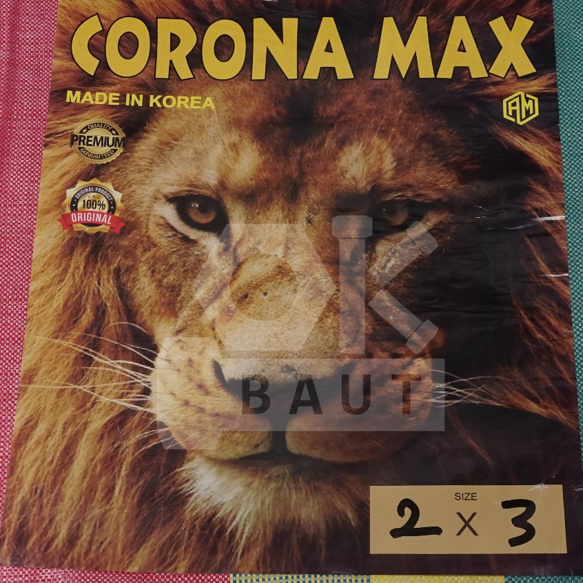 Terpal A20 2x3 Corona Max Stripe Terpaulin Terpal Korea Terpal plastik Terpal kolam ikan Terpal Lemb
