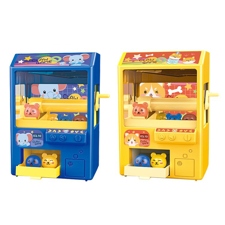 Mainan Anak CLAW DOLL GAME Mainan Mesin Cakar Mini Manual Claw Game