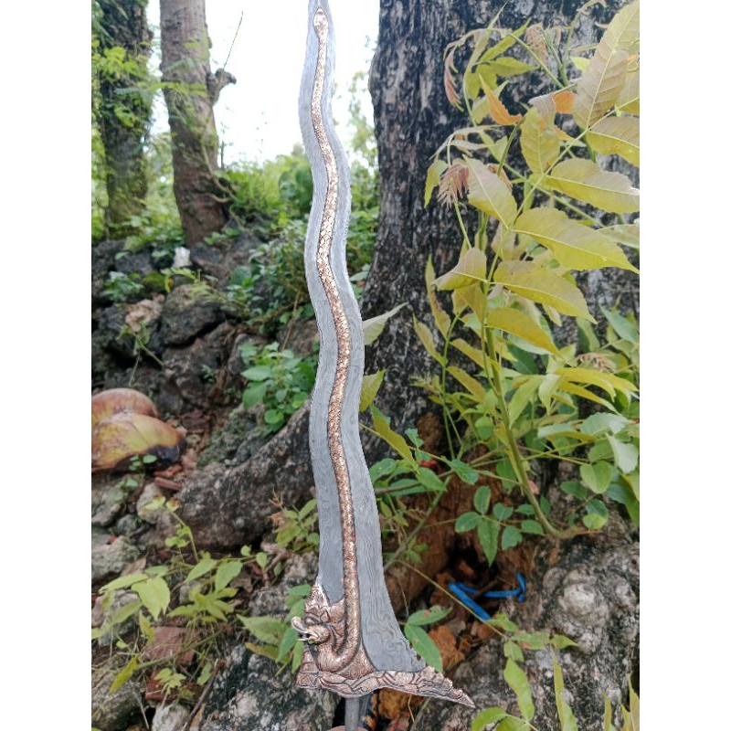 Keris Nogo Sosro kinatah gonjo