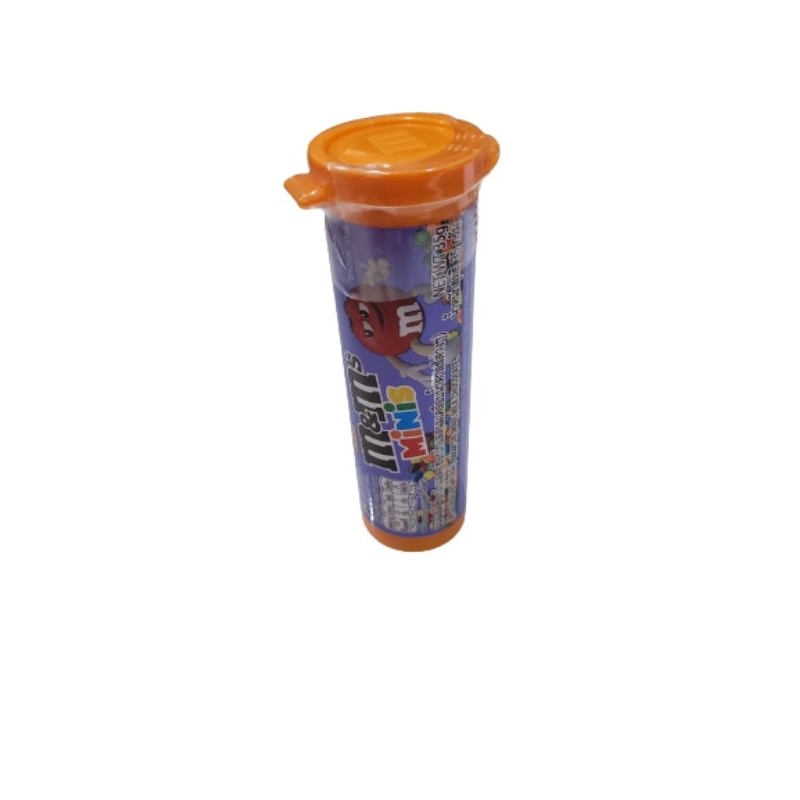 permen coklat m&amp;m cokelat mnm chocolate m&amp;m's minis tube 35 gr