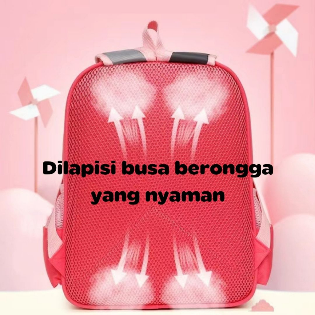 [M.Toys] Tas Ransel Anak Sekolah Gambar Karakter Hewan Lucu BUat Paud dan TK Kualitas Import Premium -M0240