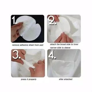 Penyerap Keringat Pembalut Ketiak area Ketek Bau Burket Solusi Pad / Armpit Underarm Pads / Anti Basah [MF]