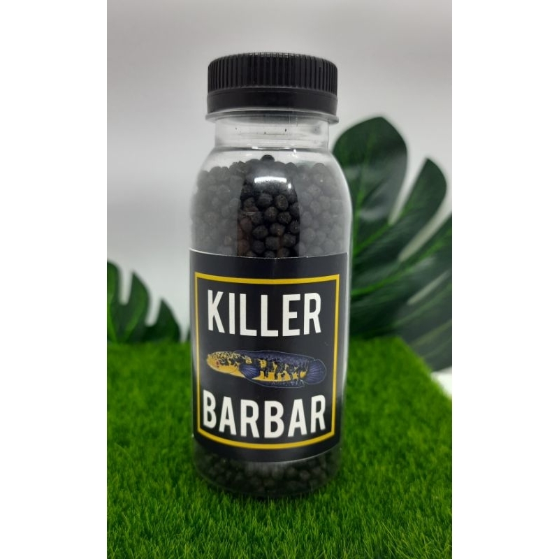 Killer BarBar Kemasan botol 100ml Pelet Channa Ampuh