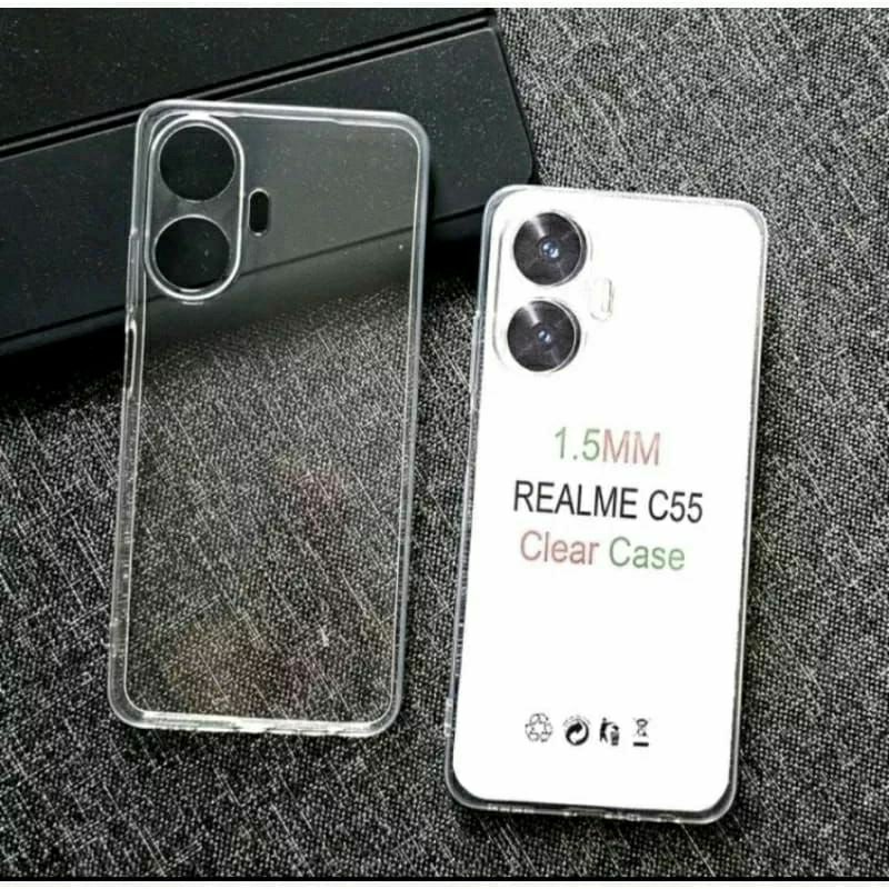 Softcase Slicon Bening Transparan Realme C55