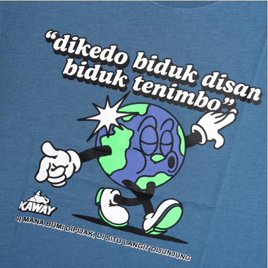 Kaway T-shirt Kaos DIKEDOK AZMI