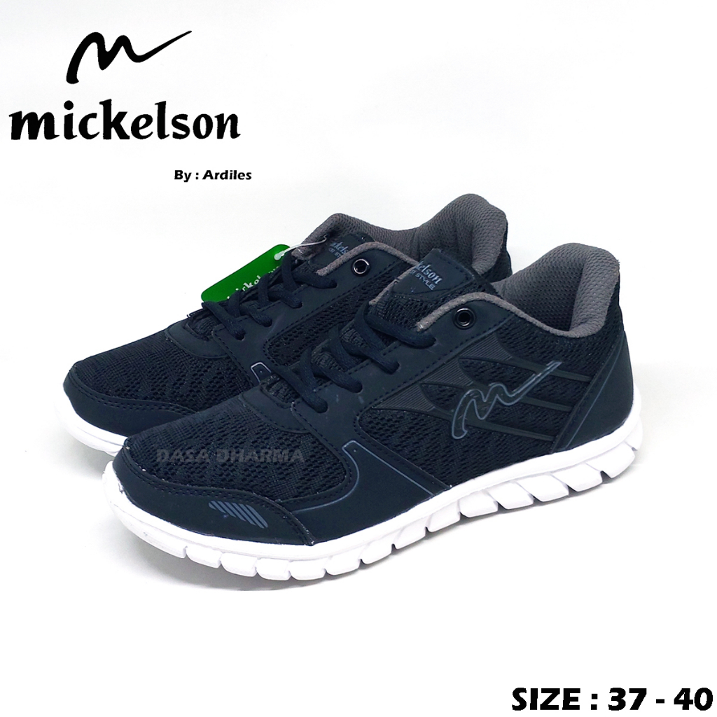 Sepatu Mickelson By Ardiles Anak Perempuan Sekolah SD SMP SMA Wanita Olahraga Sneakers Casual Import