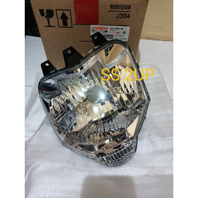 headlight headlamp byson fi lampu depan bison byson fi injeksi origional 2up h430a 00