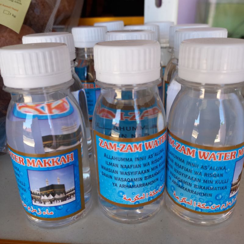 botol kosong air zam zam