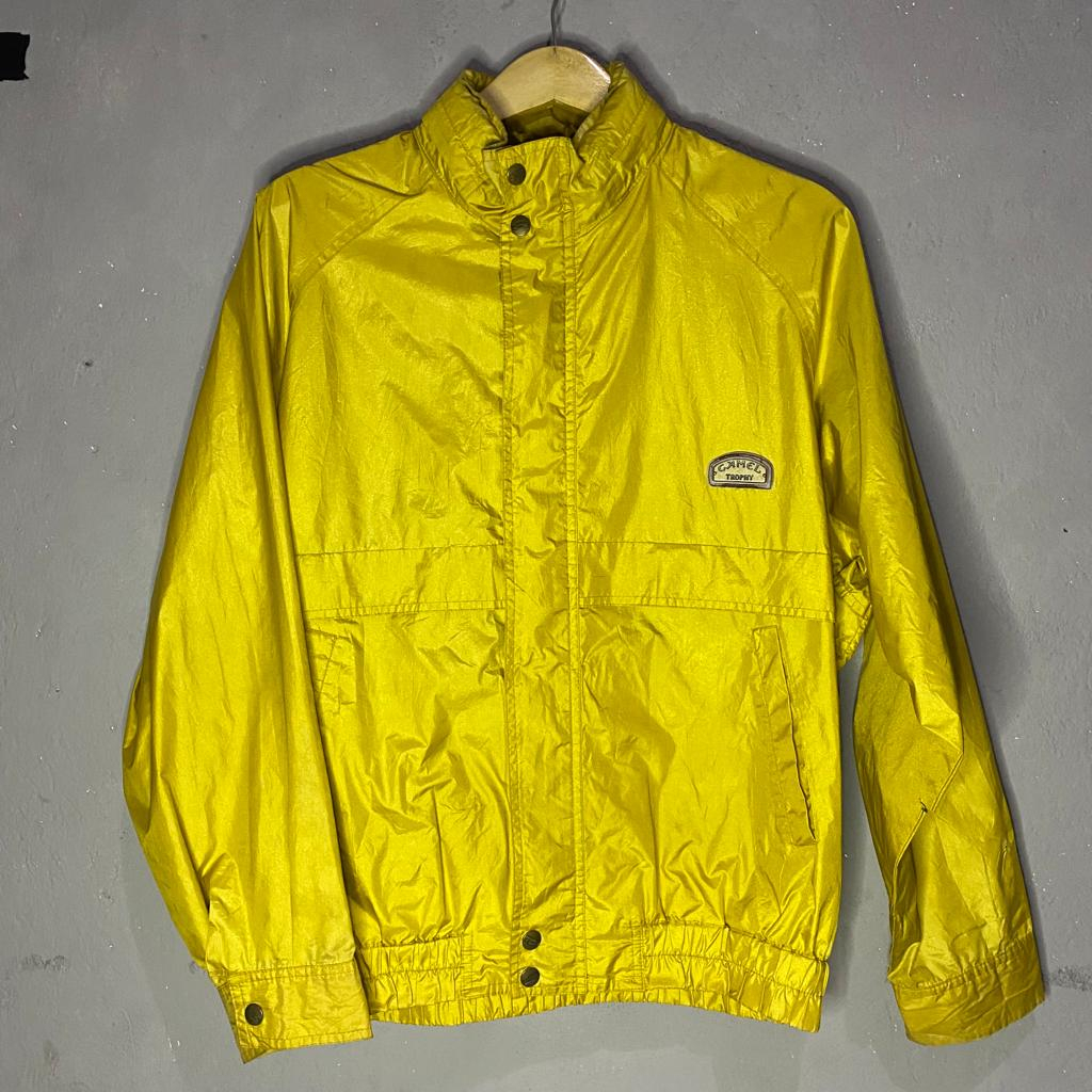 Camel thropy vintage jacket bukan yellow corn 80"s jacket