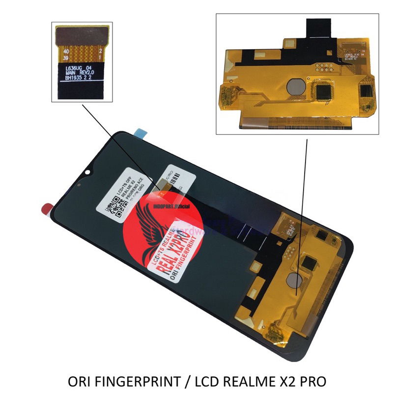 LCD TOUCSHCREEN REALME X2 PRO Original /  Supplier LCD Original Garansi 3 Bulan
