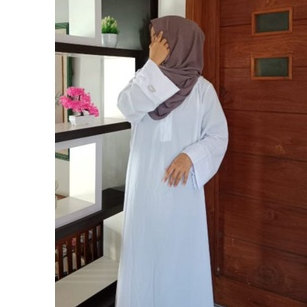 ( TERBARU ) ABAYA BASIC POLOS/ABAYA TURKY/ABAYA HITAM