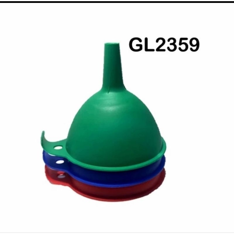 Greenleaf 2359 Corong Torong Air Minyak Mini Plastik Tebal Lebar 8 CM Green Leaf