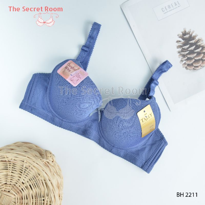 TALLY BRA BH 2211 I CUP B I BUSA TIPIS I ADA KAWAT I KAIT 3 I SIZE 36 - 42