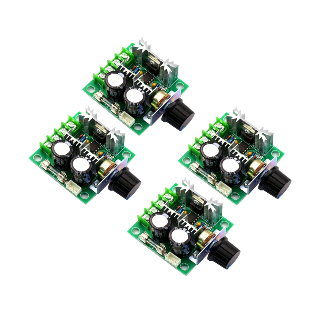 [HAEBOT] PWM Dimmer DC 10A 12-40V Kontrol Kecepatan Motor Potensio Lepas Speed Control Regulator Pengontrol Kecepatan Dinamo PWM 400W Module Adjustable Switch Duty Cycle