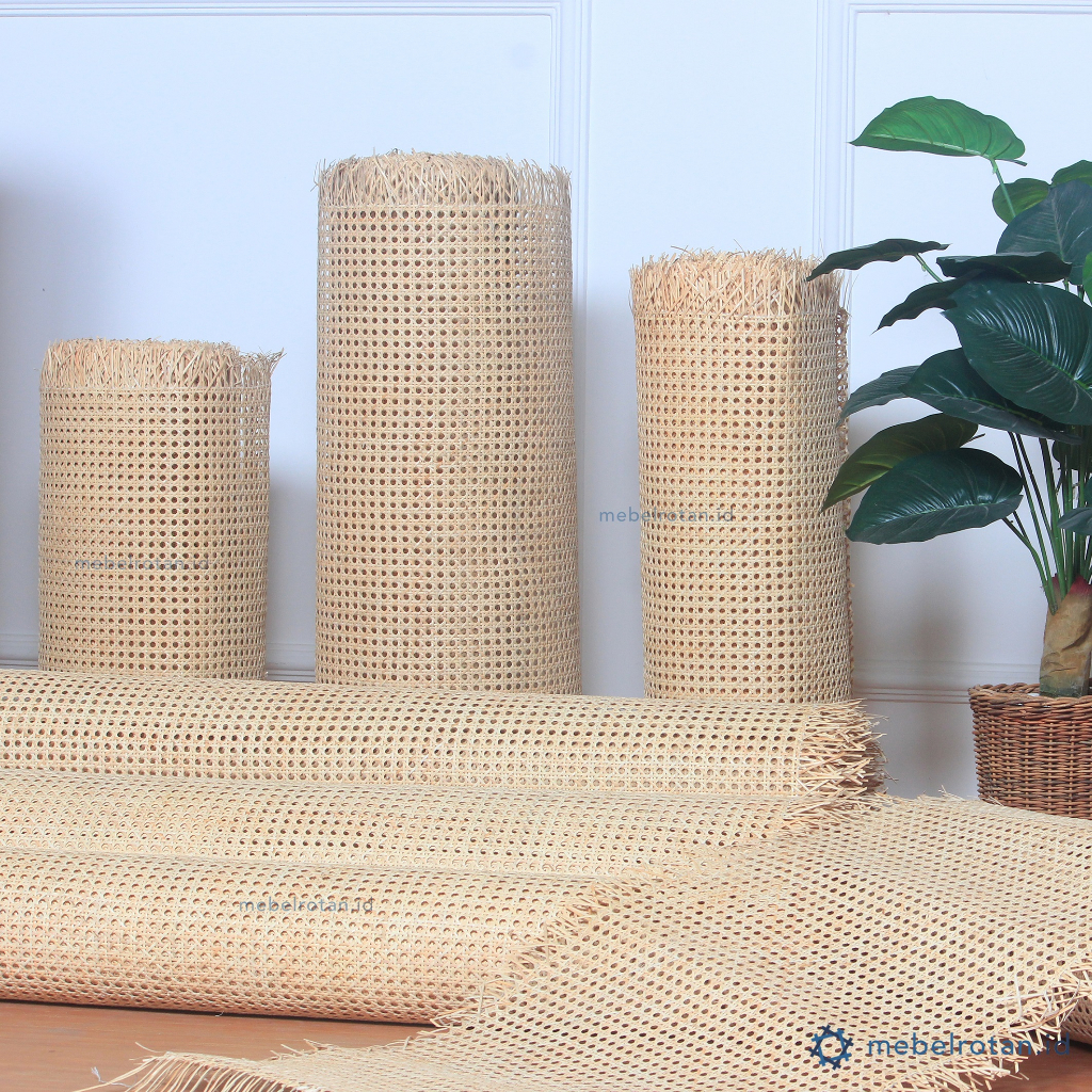 Anyaman Rotan Alami Kembang Tanjung [Sample]