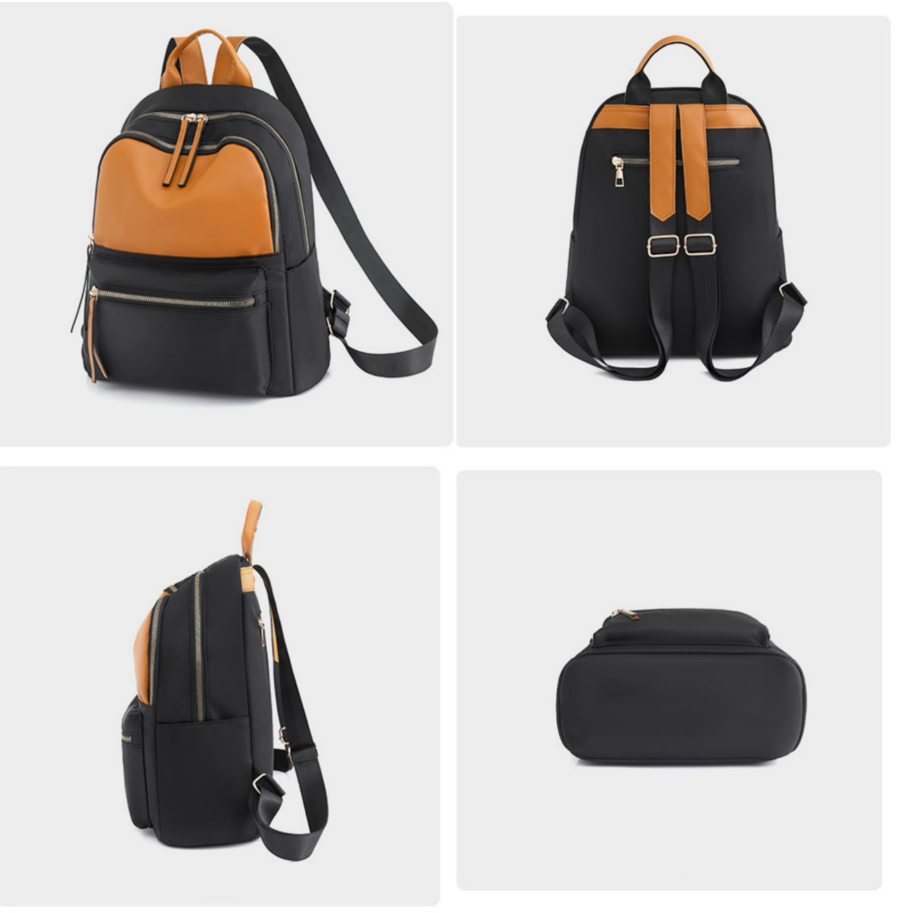 TAS RANSEL WANITA WHIRLIA TA798B5 HITAM BACKPACK KOREA FASHION CASUAL IMPORT BRANDED REMAJA CEWEK KULIAH KERJA SEKOLAH TERBARU MURAH PREMIUM SIMPLE