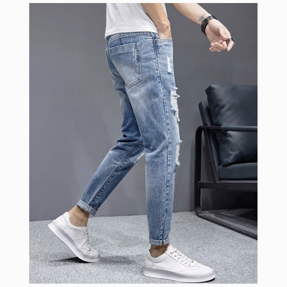 Celana jeans slim fit pria celana jens korean style pria  Celana pensil korean style pria Celana jeans panjang pria dewasa celana jeans sobek pria celana jeans pencil pria celana jeans panjang laki laki dewasa