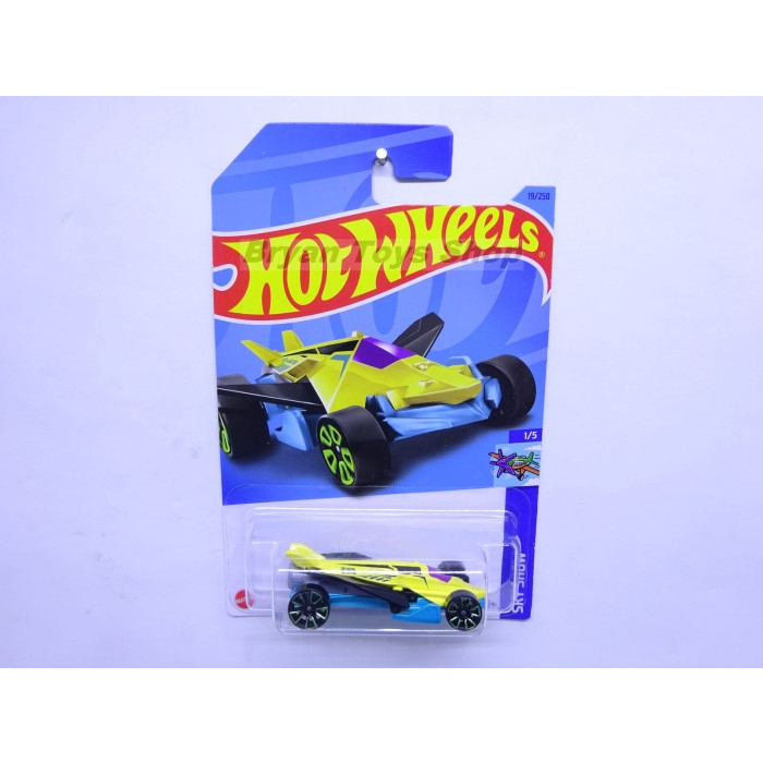 Hot Wheels Airuption Kuning Biru